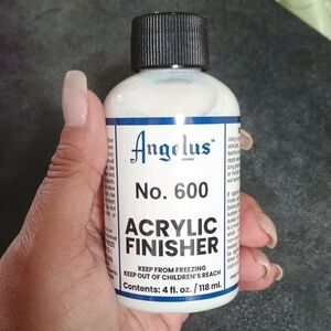 Angelus White No. 600 Acrylic Finisher - 4 fl. oz.